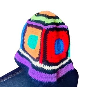 New Women’s Crochet Multi Color Bucket Hat